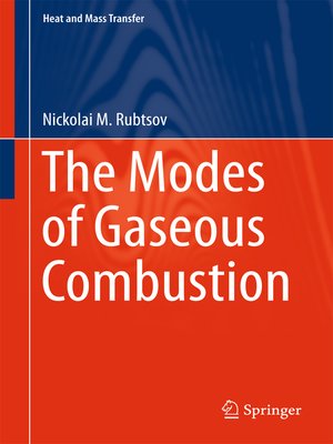 cover image of The Modes of Gaseous Combustion